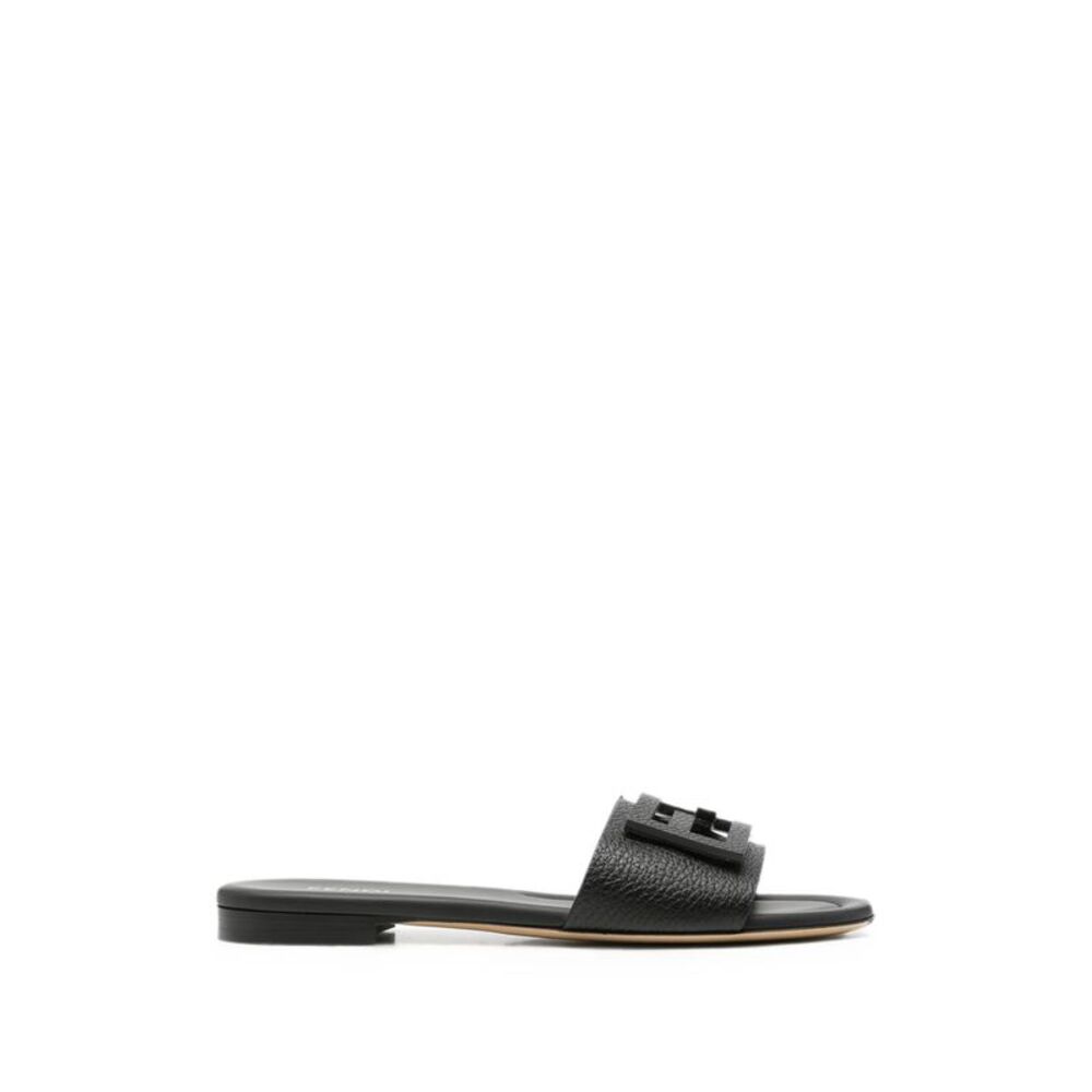 Fendi Black Flip-Flops & Slides Women